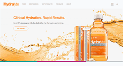 Desktop Screenshot of hydralyte.com